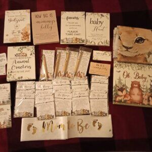 Baby Boy Baby Shower Party Set